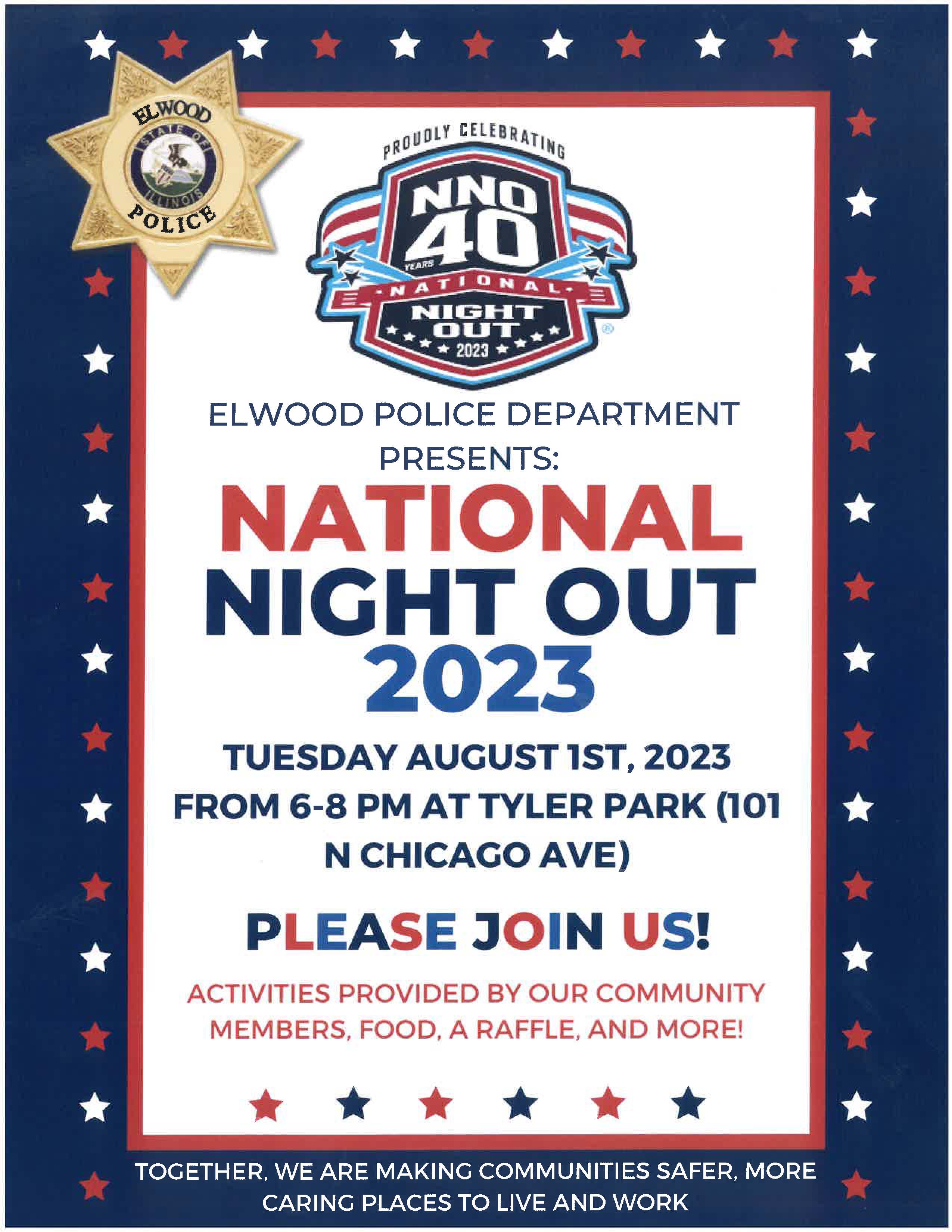 Natl Night Out 2023 Flyer